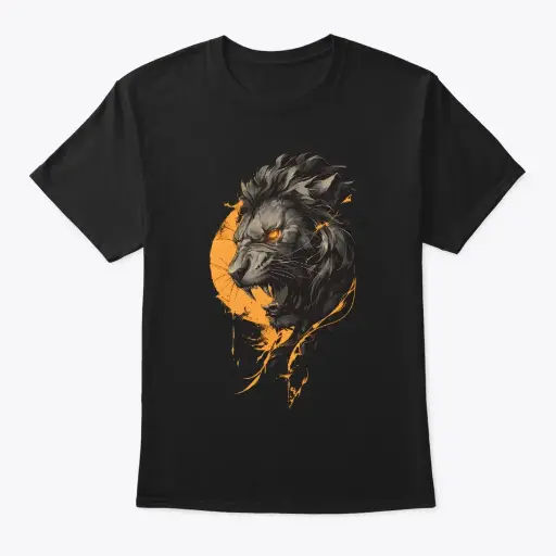 Lion Print T-Shirt