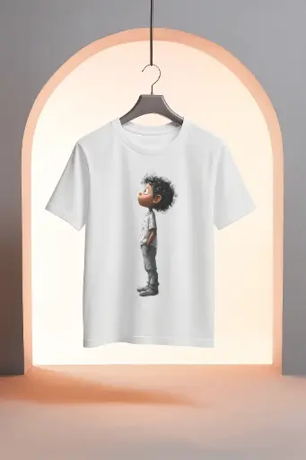 Alone Boy Printed T-shirt